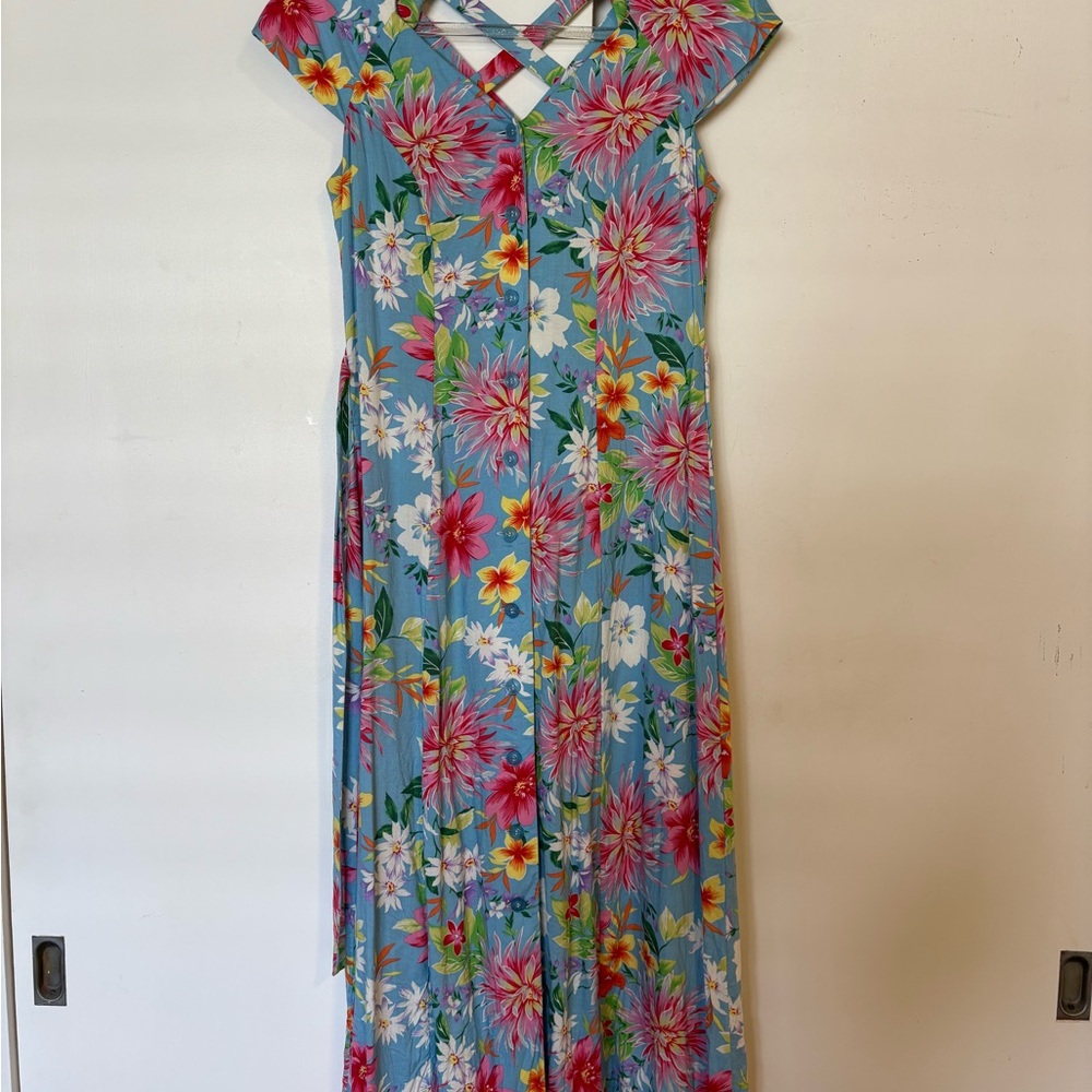 Scarlett Floral Multicolor Maxi Dress